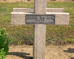 Nécropole Nationale d’Ambleny (Aisne)
Carré F – Tombe n°121